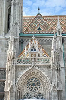 Buda Gallery: Europe, Hungary, Budapest, Matthias Church