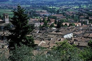 Europe, Italy, Umbra, Assisi. Scenic rooftops Europe, Italy, Umbra, Assisi. Scenic rooftops