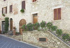 Europe, Italy, Umbria, Corciano, Old World House in Historic District Europe, Italy, Umbria, Corciano, Old World House in Historic District