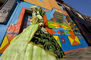 Europe, Italy, Venice, Burano Island. Woman dressed in costume for the annual Carnival Europe, Italy, Venice, Burano Island. Woman dressed in costume for the annual Carnival