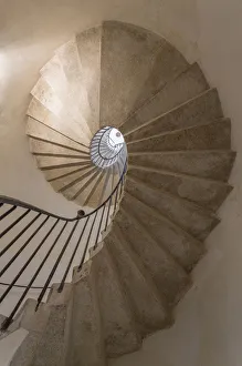 Europe, Italy, Venice. Spiral stairwell. Credit as: Jim Nilsen / Jaynes Gallery / DanitaDelimont Europe, Italy, Venice. Spiral stairwell. Credit as: Jim Nilsen / Jaynes Gallery / DanitaDelimont