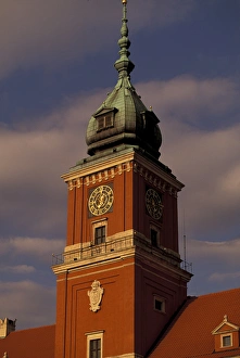EUROPE, Poland, Warsaw Plac Zamkovy, Warsaw Castle Tower EUROPE, Poland, Warsaw Plac Zamkovy, Warsaw Castle Tower