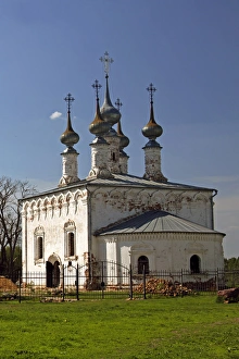 Europe, Russia, Suzdal. The Church of the Entry into Jerusalem Europe, Russia, Suzdal. The Church of the Entry into Jerusalem