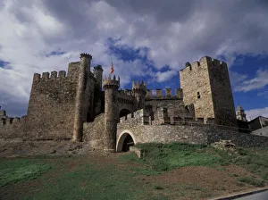 Europe, Spain, Ponferrada, Leon. Templer Castle (Medium Format) Europe, Spain, Ponferrada, Leon. Templer Castle (Medium Format)