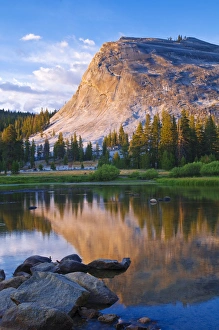 Evening light on Lembert Dome and the Tuolumne River, Tuolumne Meadows area, Yosemite National Park Evening light on Lembert Dome and the Tuolumne River, Tuolumne Meadows area, Yosemite National Park