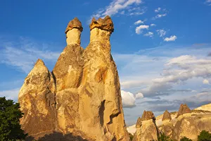 Fairy chimney rock formation in Goreme at sunset, Cappadocia (UNESCO World Heritage Site) Fairy chimney rock formation in Goreme at sunset, Cappadocia (UNESCO World Heritage Site)