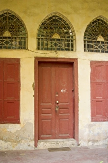 Images Dated 31st January 2004: Three fanlights over two windows and a door, Beirut, Lebanon
