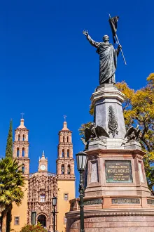 Father Miguel Hidalgo Statue Parroquia Cathedral Dolores Hidalgo Mexico Father Miguel Hidalgo Statue Parroquia Cathedral Dolores Hidalgo Mexico