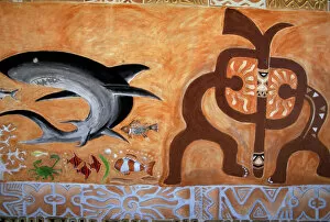 Depiction Gallery: Fiji, wall mural