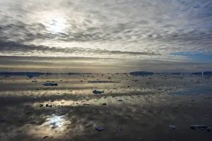 Floating ice on South Atlantic Ocean, Antarctica Floating ice on South Atlantic Ocean, Antarctica