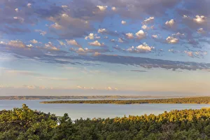 Fort Peck Reservoir from The Pines near Fort Peck. Montana, USA Fort Peck Reservoir from The Pines near Fort Peck. Montana, USA