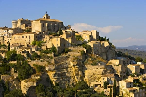 France, Gordes. Sunrise scenic of a Provence Region hillside town. Credit as: Jim France, Gordes. Sunrise scenic of a Provence Region hillside town. Credit as: Jim