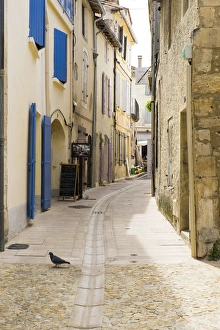 France, Southern France, St. Remy. Narrow street scenes France, Southern France, St. Remy. Narrow street scenes