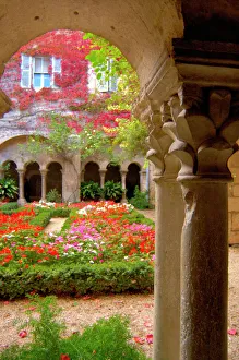 France, St. Remy de Provence, cloisters at St.-Paul-de-Mausole monastery France, St. Remy de Provence, cloisters at St.-Paul-de-Mausole monastery