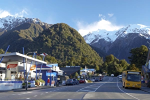 Franz Josef Glacer Township, West Coast, South Island, New Zealand Franz Josef Glacer Township, West Coast, South Island, New Zealand