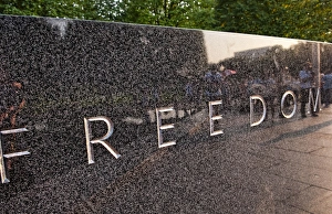 Freedom Is Not Free on wall at new Korean War Veterans Memorial in Mall in Washington Freedom Is Not Free on wall at new Korean War Veterans Memorial in Mall in Washington