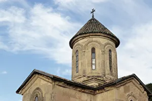 Georgia, Kutaisi. The main tower of Gelati Monastery Georgia, Kutaisi. The main tower of Gelati Monastery