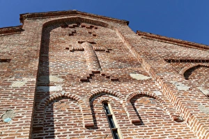Georgia, Telavi. Looking up at Gremi Monastery Georgia, Telavi. Looking up at Gremi Monastery