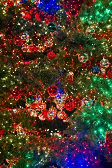 Mitte Gallery: Germany, Berlin, Mitte, Potsdamer Platz, Christmas Tree detail, evening