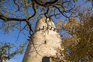 Germany, Nordrhein-Westfalen, Bad Godesberg, Godesburg Castle Tower atop Godesberg Hill Germany, Nordrhein-Westfalen, Bad Godesberg, Godesburg Castle Tower atop Godesberg Hill