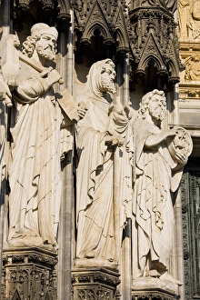 GERMANY, Nordrhein-Westfalen, Cologne. Cologne Cathedral, Kolner Dom, front entrance GERMANY, Nordrhein-Westfalen, Cologne. Cologne Cathedral, Kolner Dom, front entrance