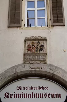Germany, Rothenburg. The Medieval Crime Museum (aka Mittelalterliches Kriminalmuseum)