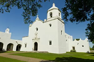 Images Dated 22nd March 2012: Goliad, Texas, USA, Mission Nuestra Senora del Espiritu Santo del Zuniga