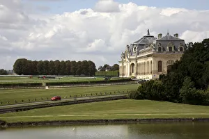 The Grand Stables of Chateau de Chantilly. Chantilly. France The Grand Stables of Chateau de Chantilly. Chantilly. France