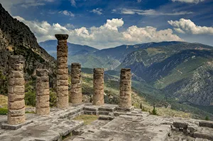 <b class=qtipBold><figcaption>Greece, Delphi, Temple, Apollo</figcaption></b><br><em>© George Theodore / DanitaDelimont.com</em> Greece, Delphi, Temple, Apollo