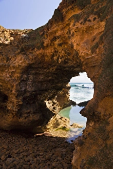 The Grotto and cliffs, Great Ocean Road, Australia The Grotto and cliffs, Great Ocean Road, Australia