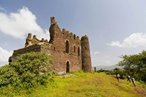 Guzara Castle between Gonder and Lake Tana, Ethiopia Guzara Castle between Gonder and Lake Tana, Ethiopia