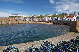 Britain Collection: Harbour, Findochty, Moray, Scotland, United Kingdom