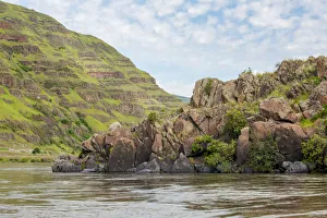Hells Canyon National Recreation Area, Washington State, USA. The winding Snake River Hells Canyon National Recreation Area, Washington State, USA. The winding Snake River