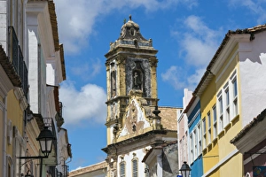 Historic buildings in Pelourinho District, Salvador (UNESCO World Heritage site) Historic buildings in Pelourinho District, Salvador (UNESCO World Heritage site)