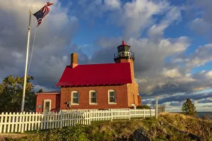 Historic Eagle Harbor Lighthouse n the Upper Peninsula of Michigan, USA Historic Eagle Harbor Lighthouse n the Upper Peninsula of Michigan, USA