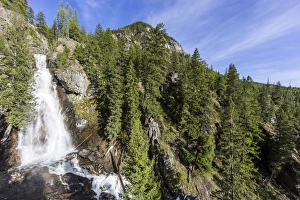 Holland Falls in the Lolo National forest, Montana, USA Holland Falls in the Lolo National forest, Montana, USA