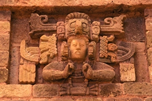 Honduras, Copan, Museo de Esculptura. Detail of Structure 8N-66 South Honduras, Copan, Museo de Esculptura. Detail of Structure 8N-66 South