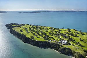 Howick Golf Course, Auckland, North Island, New Zealand - aerial Howick Golf Course, Auckland, North Island, New Zealand - aerial