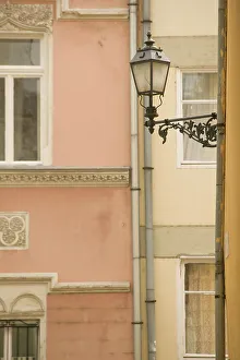 HUNGARY-Budapest: Buda / Castle Hill-Streelight HUNGARY-Budapest: Buda / Castle Hill-Streelight
