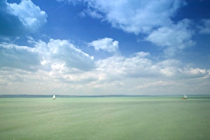HUNGARY-Lake Balaton Region-SIOFOK: Lake Balaton The largest freshwater body HUNGARY-Lake Balaton Region-SIOFOK: Lake Balaton The largest freshwater body