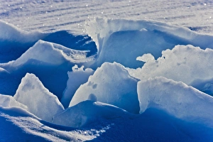 Ice pattern, Iles de la Madeleine, Quebec, Canada Ice pattern, Iles de la Madeleine, Quebec, Canada