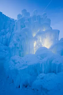 Images Dated 16th February 2010: Ice Sculptures, Zermatt Resort, Midway, Utah