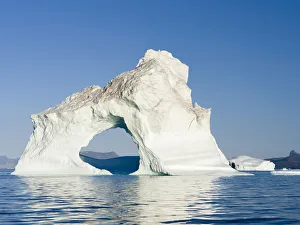 Icebergs in the Uummannaq fjord system, northwest Greenland, Denmark Icebergs in the Uummannaq fjord system, northwest Greenland, Denmark