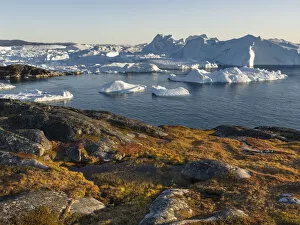 Images Dated 5th September 2017: Ilulissat Icefjord, a UNESCO World Heritage Site, also called kangia or Ilulissat