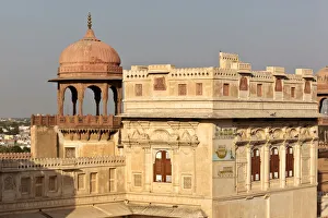 India, Rajasthan, Bikaner, Shekhawati, View of Junagarh Fort India, Rajasthan, Bikaner, Shekhawati, View of Junagarh Fort