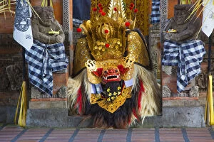 Images Dated 28th August 2014: Indonesia, Bali. Barong dance costume. Credit as: Jim Zuckerman / Jaynes Gallery / DanitaDelimont