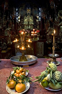 Interior of the Jade Emperor Pagoda Buddhist temple in Ho Chi Minh City, Vietnam Interior of the Jade Emperor Pagoda Buddhist temple in Ho Chi Minh City, Vietnam