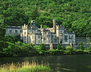 Images Dated 11th June 2007: Ireland, County Galway, Connemara. View of the Kylemore Abbey. Credit as: Dennis