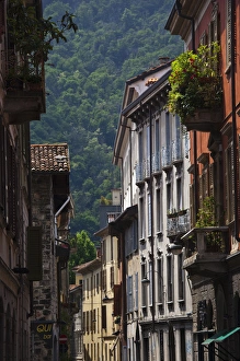 ITALY, Como Province, Como. Old town buildings ITALY, Como Province, Como. Old town buildings