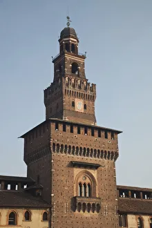 ITALY, Milan Province, Milan. Castello Sforzesco ITALY, Milan Province, Milan. Castello Sforzesco